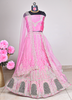 Image of Regal Zari & Threadwork Silk Lehenga Set